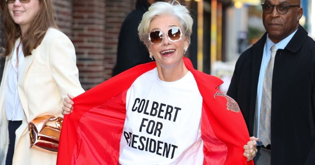Emma Thompson urges Stephen Colbert to run for president – Celebrity Updates – Entertainment News